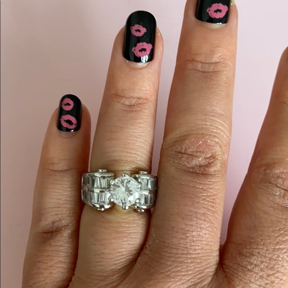 Jewelry Womens Big Stone Rock Wedding Ring Poshmark